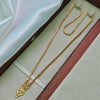 Om - 18 inch Micro Gold Plated Dollar Chain