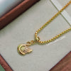 Swan - 18 inch Micro Gold Plated Dollar Chain