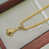 Balaji - 18 inch Micro Gold Plated Dollar Chain