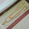 Tree - 18 inch Micro Gold Plated Dollar Chain
