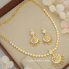 Impon Attigai with earrings