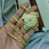 Sangu - 24 inch Micro Gold Plated Dollar Chain