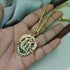 Om Muruga - 24 inch Micro Gold Plated Dollar Chain