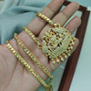 Gajalakshmi Mini - 24 inch Micro Gold Plated Dollar Chain
