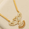 30 Inch Micro Gold Plated Dollar Chain