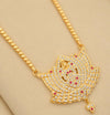 Lakshmi Devi - 30 inch Micro Gold Plated Dollar Chain