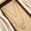 30 Inch Micro Gold Plated Dollar Chain