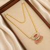 24 Inch Micro Gold Plated Dollar Chain