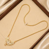 24 inch Micro Gold Plated Dollar Chain
