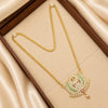 Lakshmi Devi - 30 inch Micro Gold Plated Dollar Chain