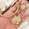Lotus - Impon Attigai with Earrings