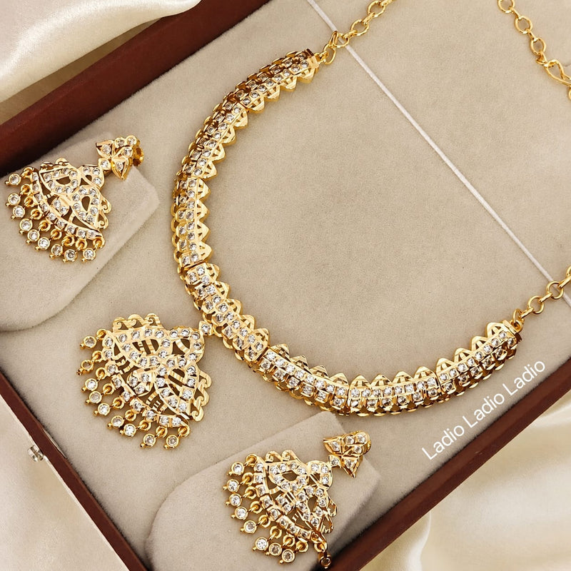 Bride's Favourite - Impon Attigai with Earrings
