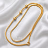 Mugappu Chain - Micro Gold Plated