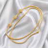 Mugappu Chain - Micro Gold Plated