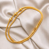 Mugappu Chain - Micro Gold Plated