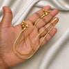 Anklet:One Gram Micro Goldplated - Thin