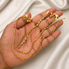 Anklets: One Gram Micro Goldplated - Spiral