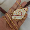 Sangu - 30 inch Micro Gold Plated Dollar Chain