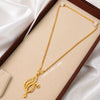 Mayil - 18 inch Micro Gold Plated Dollar Chain