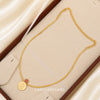 Lakshmi Coin Necklace - One Gram Micro Gold Plated