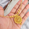 Real Gold look Lakshmi Necklace