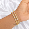 American Diamond Bangles (Size 2.8)