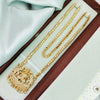 Gajalakshmi Mini - 24 inch Micro Gold Plated Dollar Chain