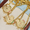 Sangu - 24 inch Micro Gold Plated Dollar Chain