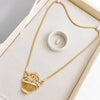 24 inch Micro Gold Plated Dollar Chain