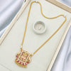 Lakshmi - 24 inch Micro Gold Plated Dollar Chain