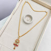 Lakshmi Devi - 24 inch Micro Gold Plated Dollar Chain