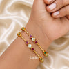 2.8 Tri Color - Antique Bangles