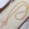 Star - 24 inch Micro Gold Plated Dollar Chain
