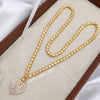 Impon Heart - 24 inch Micro Gold Plated Dollar Chain