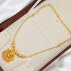 Real Gold look Lakshmi Necklace