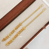 Traditional Maatal Earchain - Micro Gold Plated