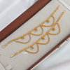 Three Curve Maatal Earchain - Micro Gold Plated