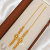 Traditional Maatal Earchain - Micro Gold Plated