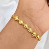 Heart Bracelet - Micro Gold Plated