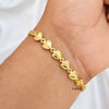 Heart Bracelet - Micro Gold Plated