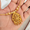 Real Gold Look Lakshmi Necklace