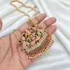 Gajalakshmi Bigger Version - 24 inch Micro Gold Plated Dollar Chain