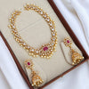 Diamond alike Grand Necklace set