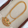 Multicolour Lotus - 24 inch Micro Gold Plated Chain