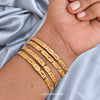 2.8 Lakshmi - Micro Gold Plated 4 Bangles