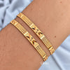 2.4-Exclusively Crafted- One Gram Micro Gold Plated Bangles