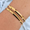 2.4-Exclusively Crafted- One  gram Micro Gold Plated Bangles