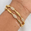 2.4 Oval Twist - Micro Gold Plated Bangles