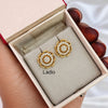 Floral Stud - Micro Gold Plated Earrings