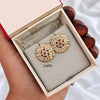 Impon Stud Earrings - Big Sized